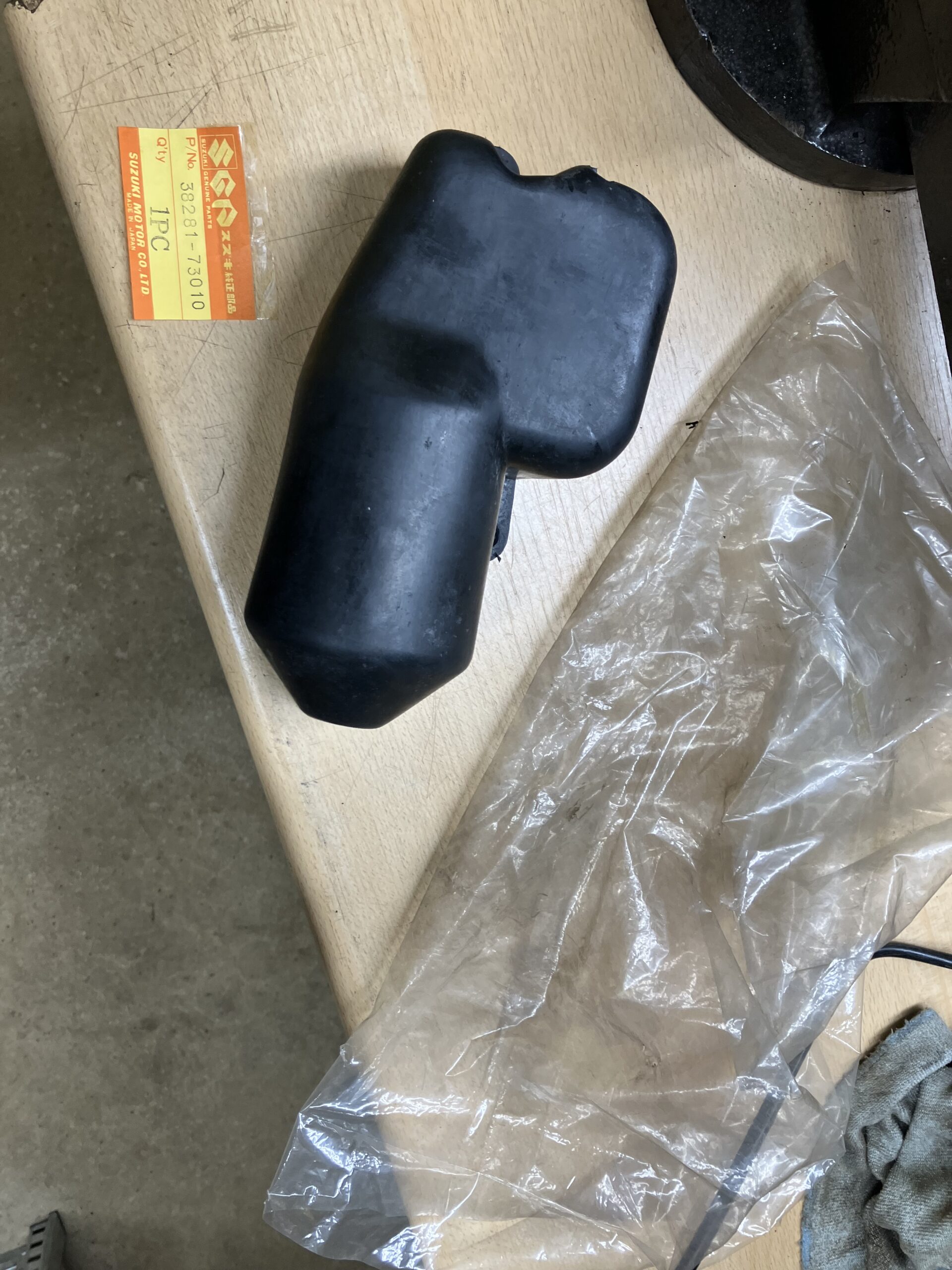 thumbnail image 2 of NOS Suzuki LJ80 Windshield Wiper Recipient – Genuine OEM Replacement 2 of 4